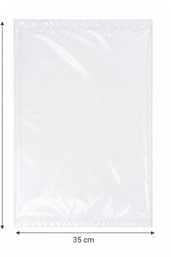 Clear LDPE Plastic Bags – 61 x 35cm (Pack of 100)