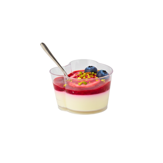 100mL Mini Bear Face-Shaped Dessert Cup Base