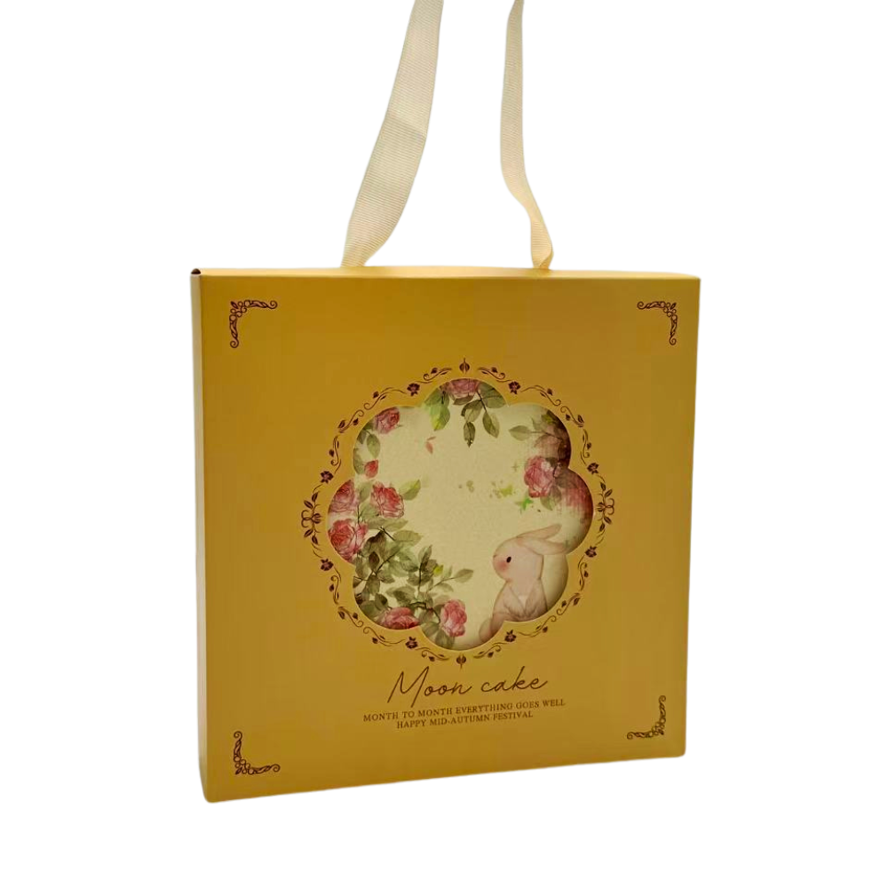 4 Compartment Gift Box with Carry Handle- Pack of 25