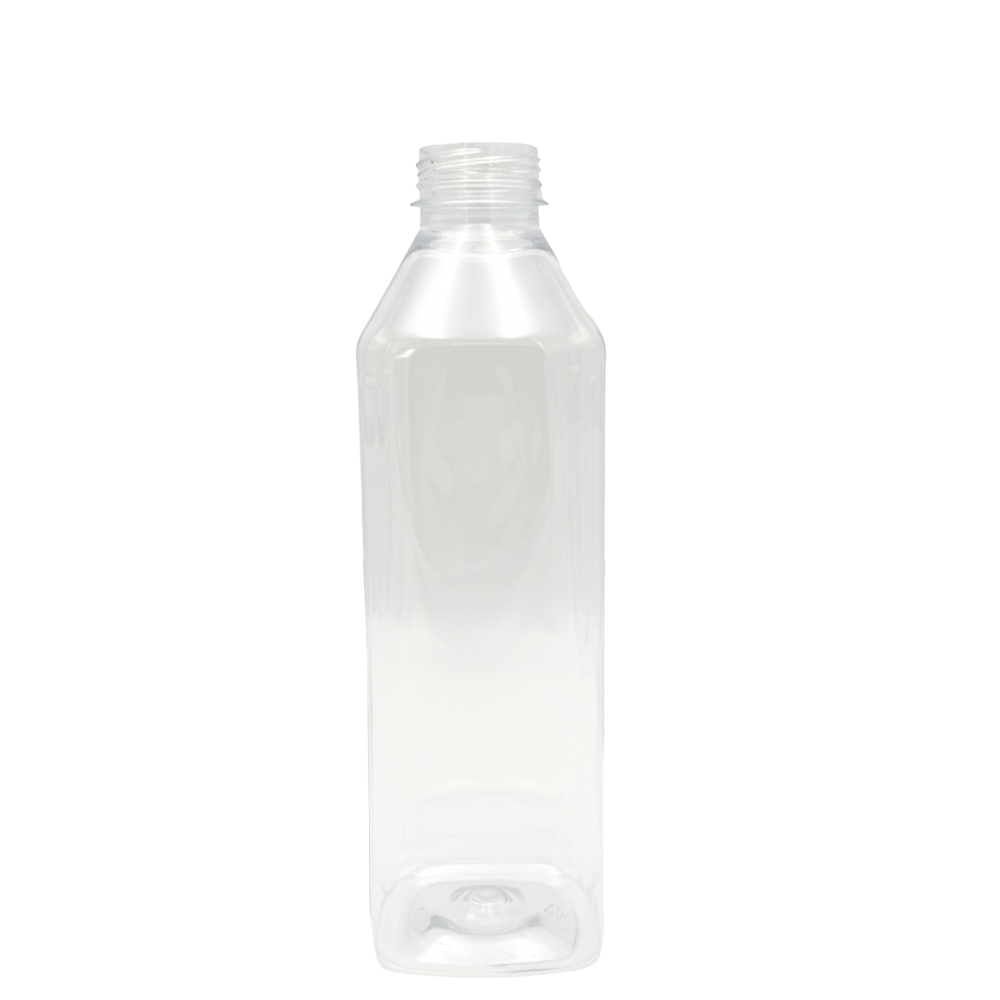 1000mL Tall Square Bottle With Tamper Evident Cap