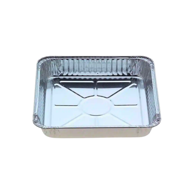 1500mL Large Square Takeaway Foil Tray - 200/CTN