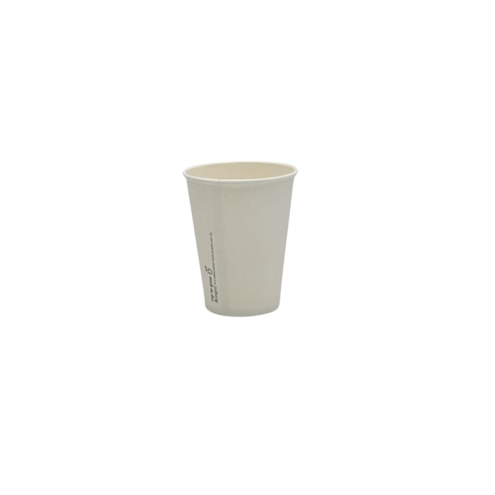 12oz/355mL PLA Coated SW (D/90mm) Paper Cup White