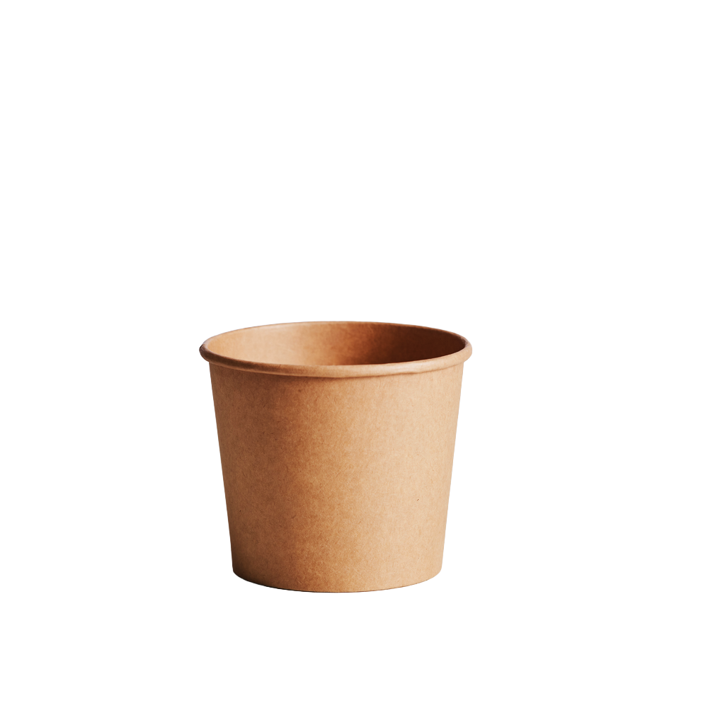 600mL (20oz) Kraft PP Paperway™ Round Container