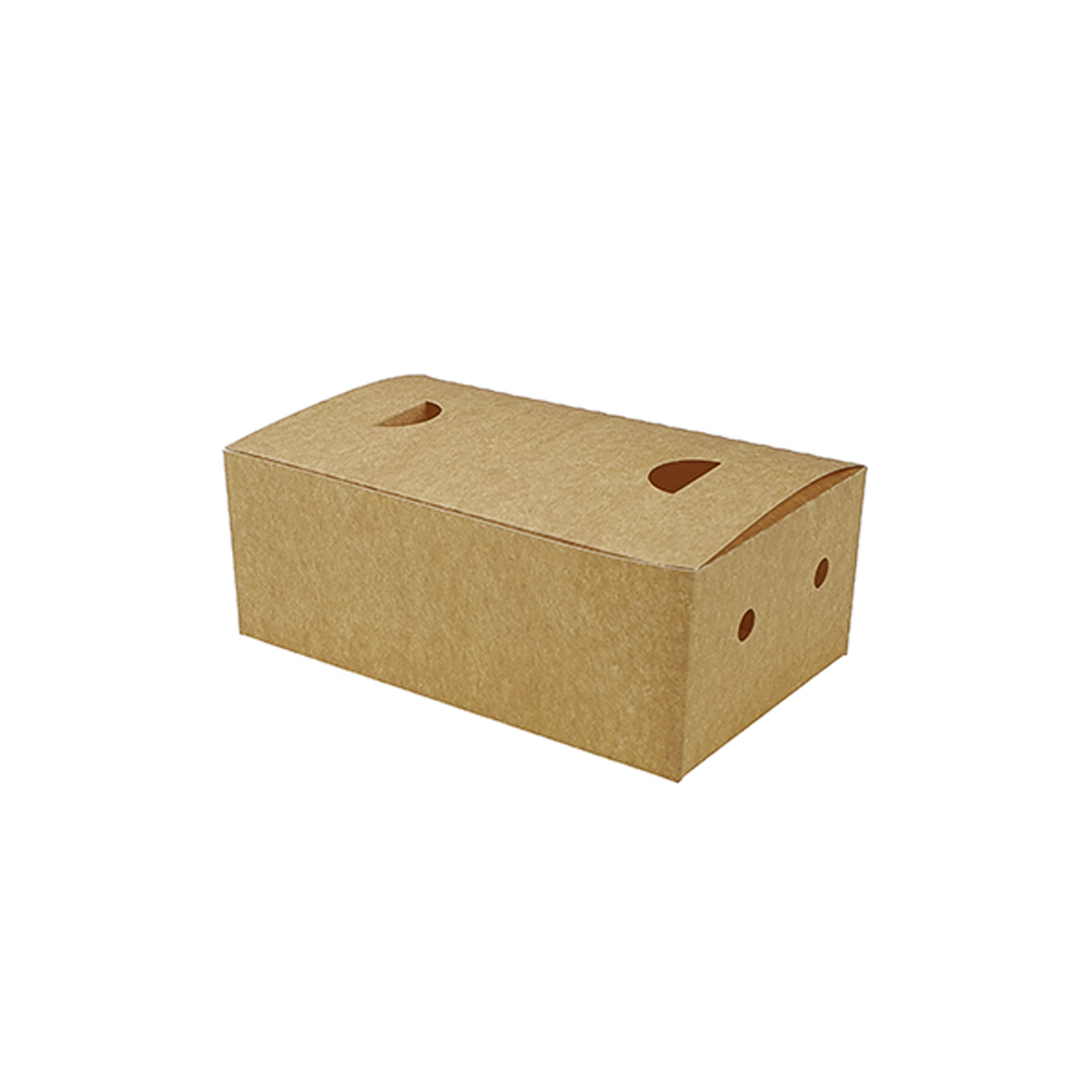 Takeaway Medium Snack Box Brown