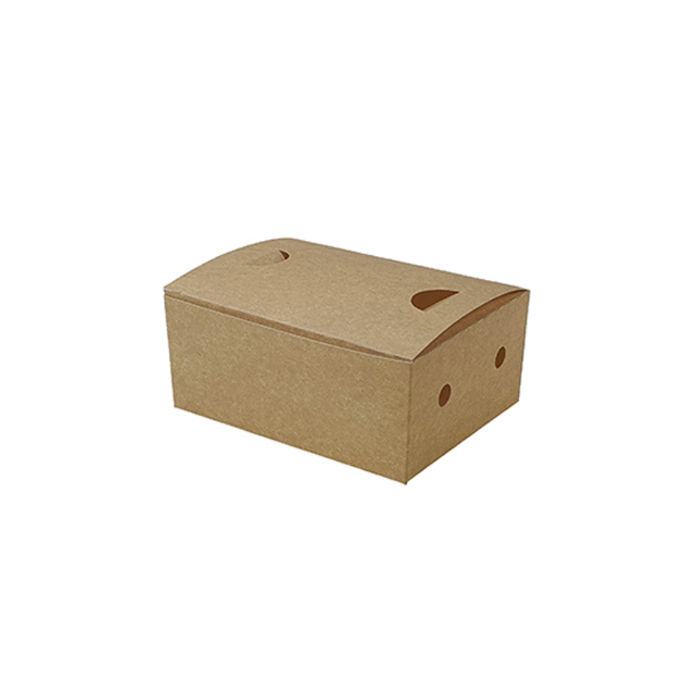 Takeaway Small Snack Box Brown