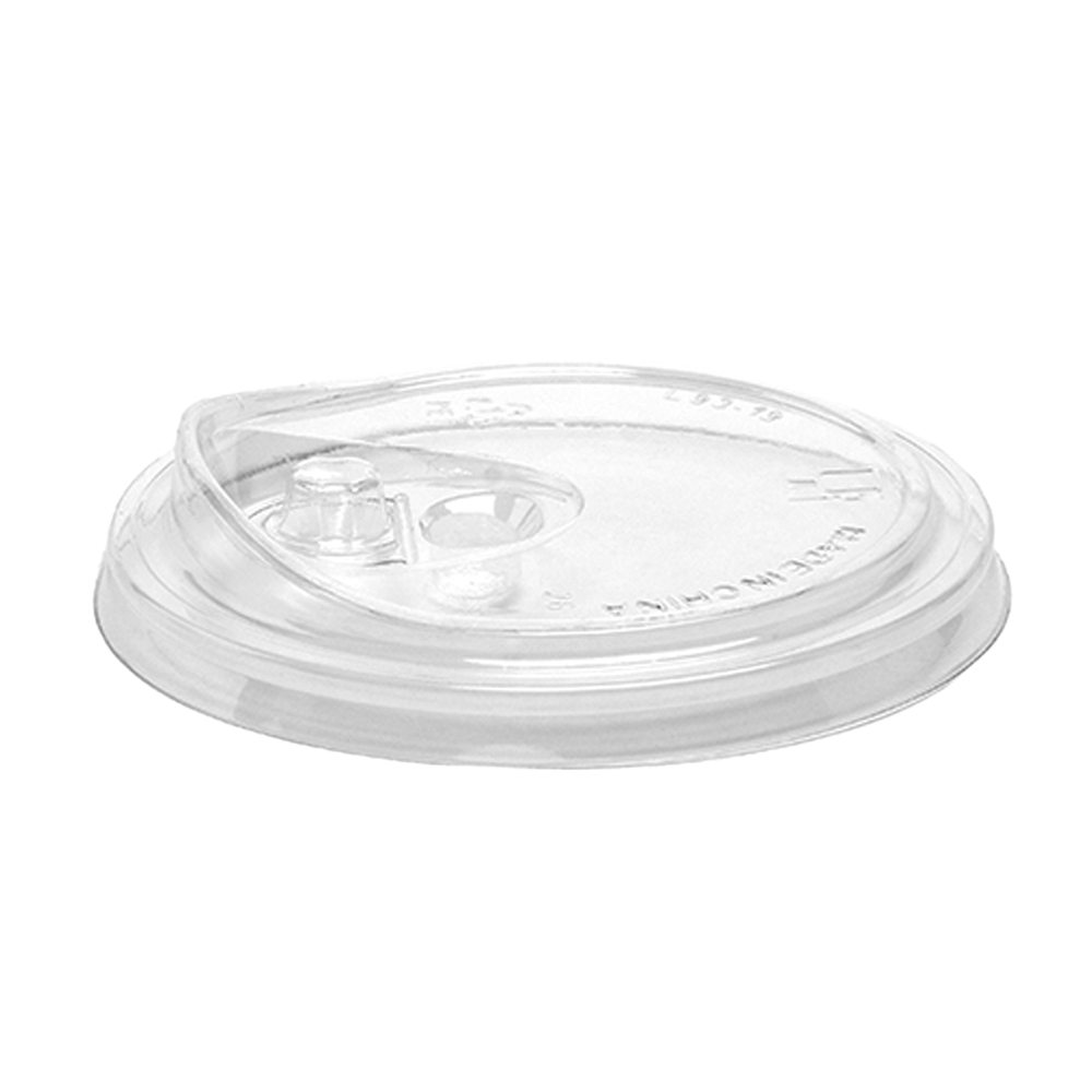 98mm Clear PET Straw-Free Lid