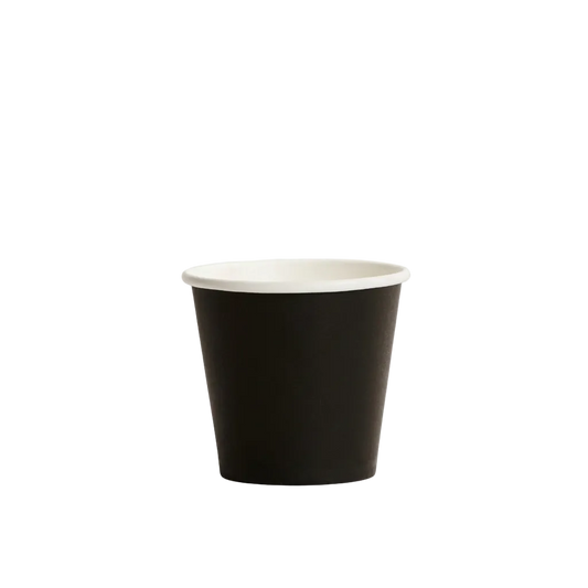 Cốc giấy 1 lớp 8oz tráng PE màu đen - miệng 90mm