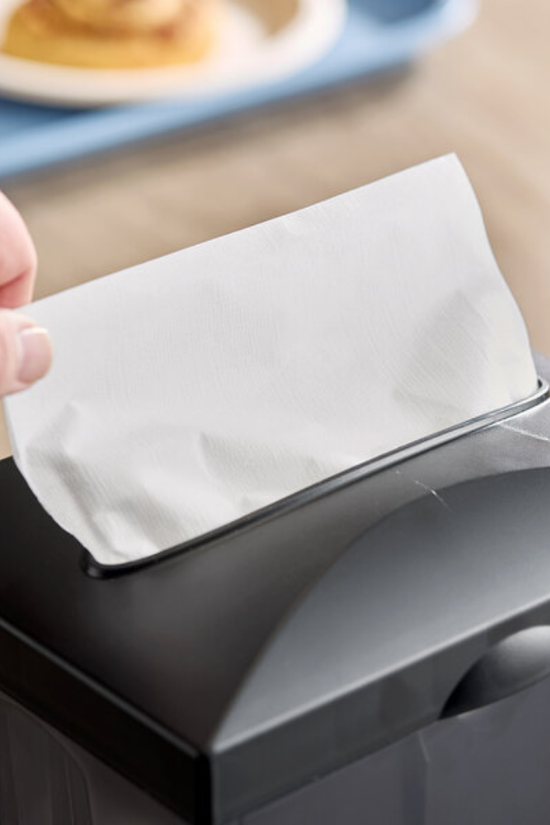 White 2-Ply Dispenser Napkins (Single Serve) – Carton of 6,000