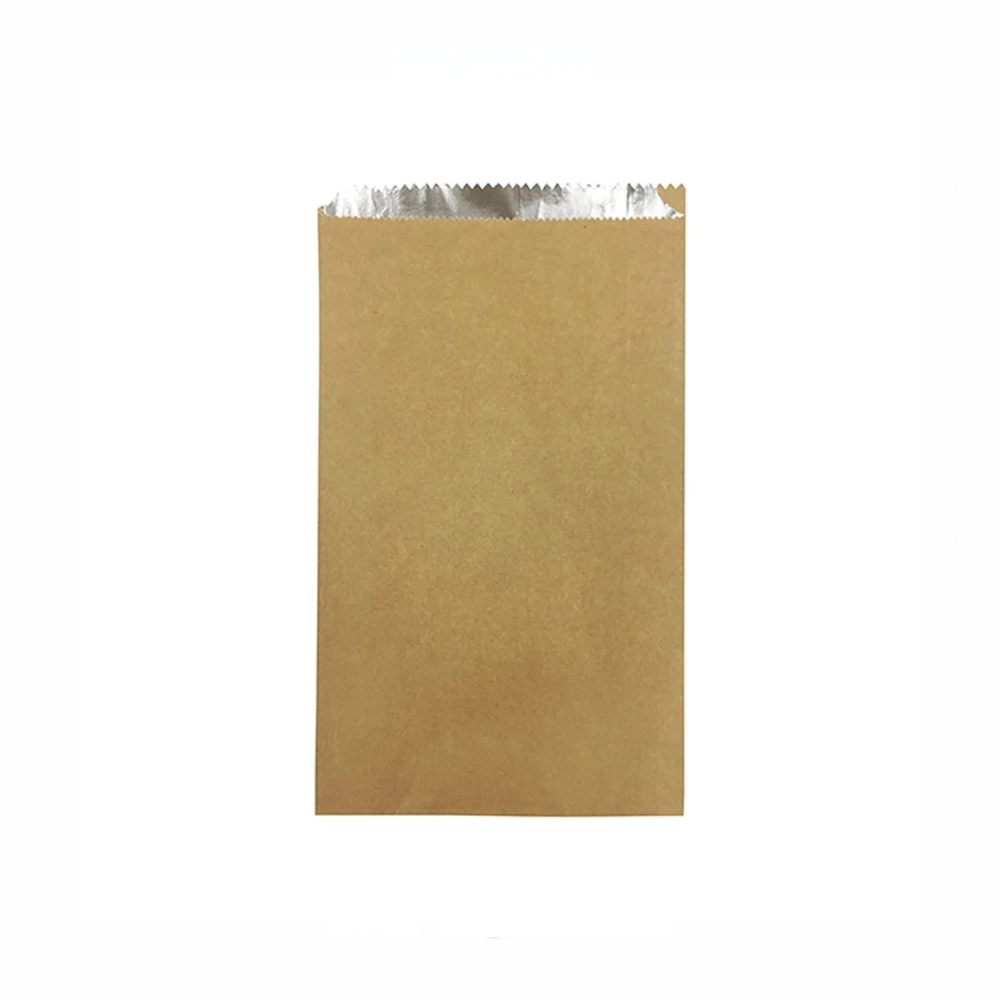 Small Plain Brown Foil Chicken Bags – Pack of 250