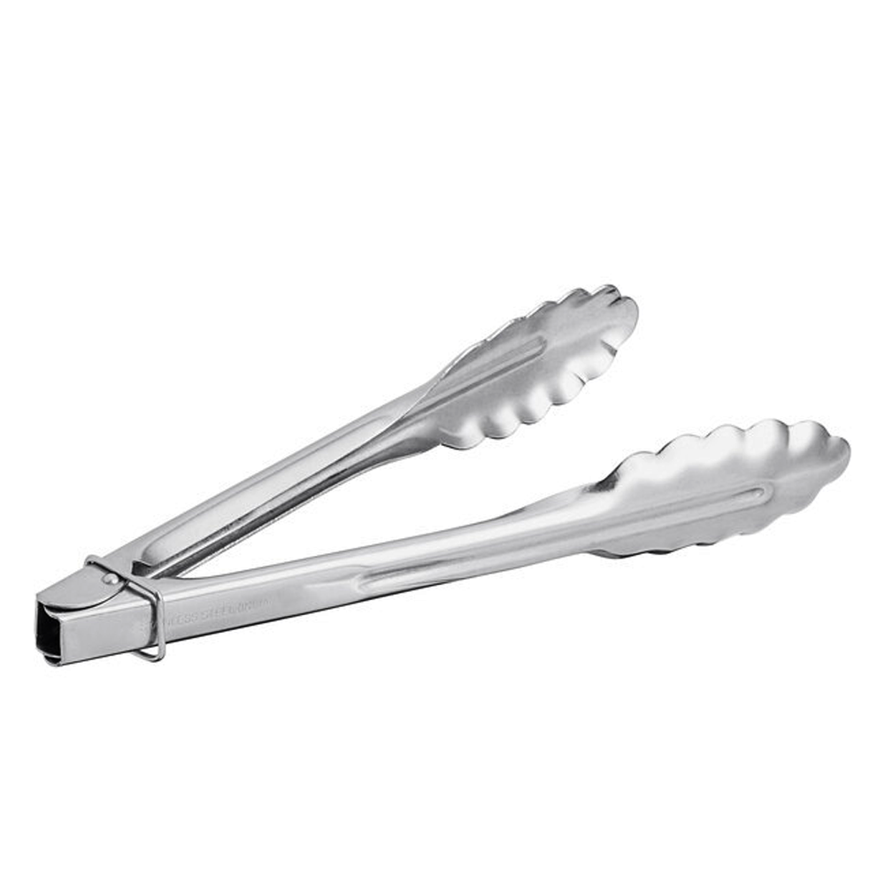 KH Stainless Steel Tongs With Clip