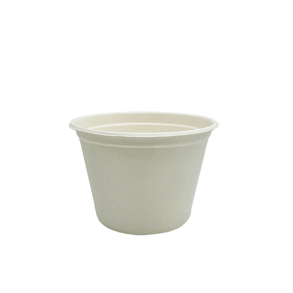 16oz/500mL Sugarcane Takeaway Round Bowls