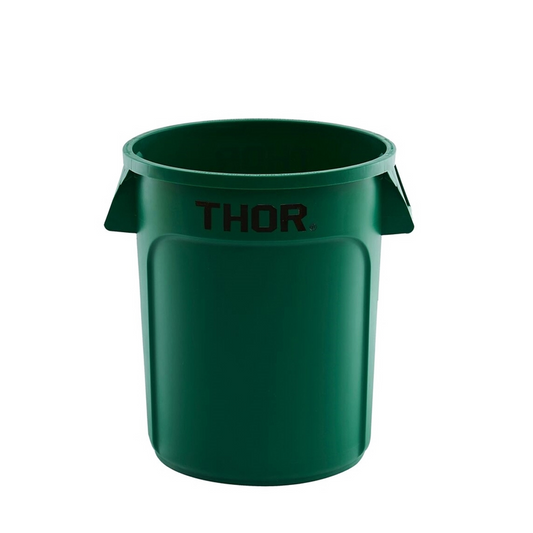 75L Trust® Thor Round Commercial Waste Bin – Green