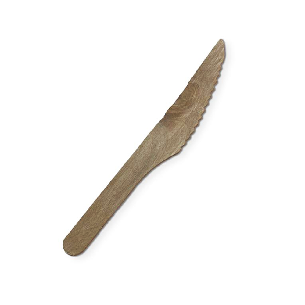 16.5cm Economy Wooden Knife - Pk100