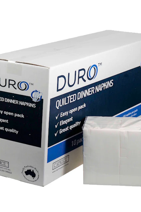 Duro Quilted Dinner Napkin GT Fold - 1000/CTN