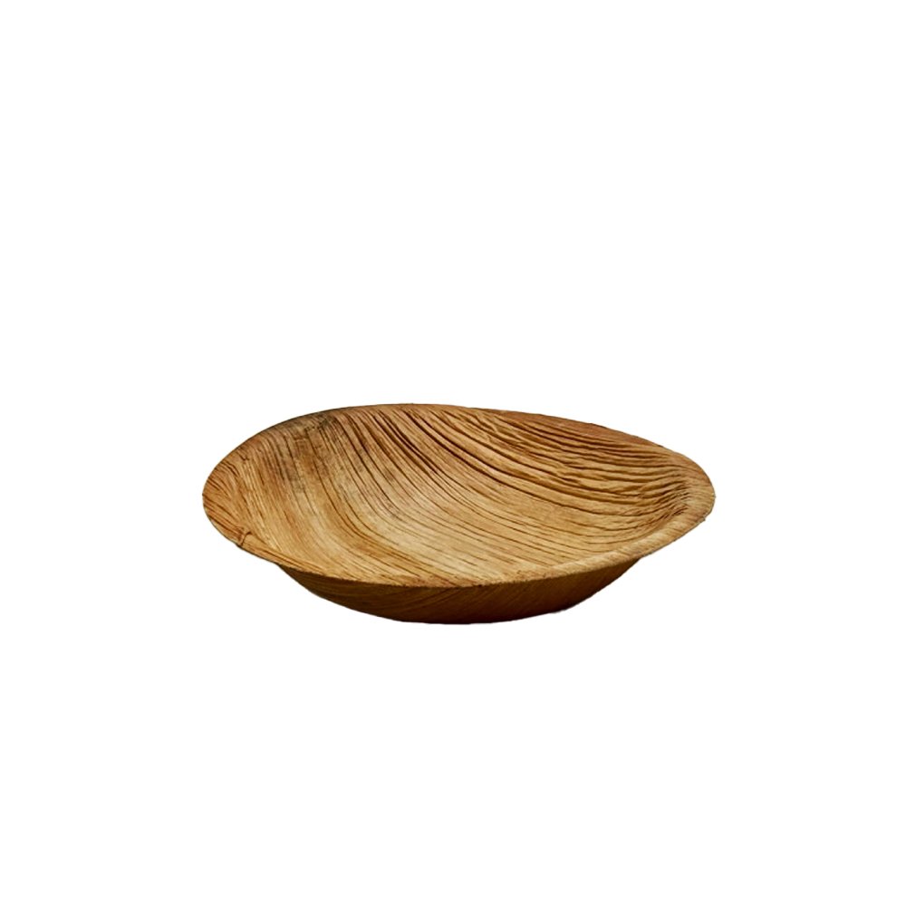 Areca Palm Round Bowl 7" Inch - 25 Pack - TEM IMPORTS™