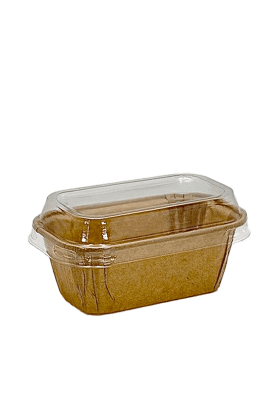 Baking Pan Muffin Rectangular Paper Liner Cases - Kraft - TEM IMPORTS™