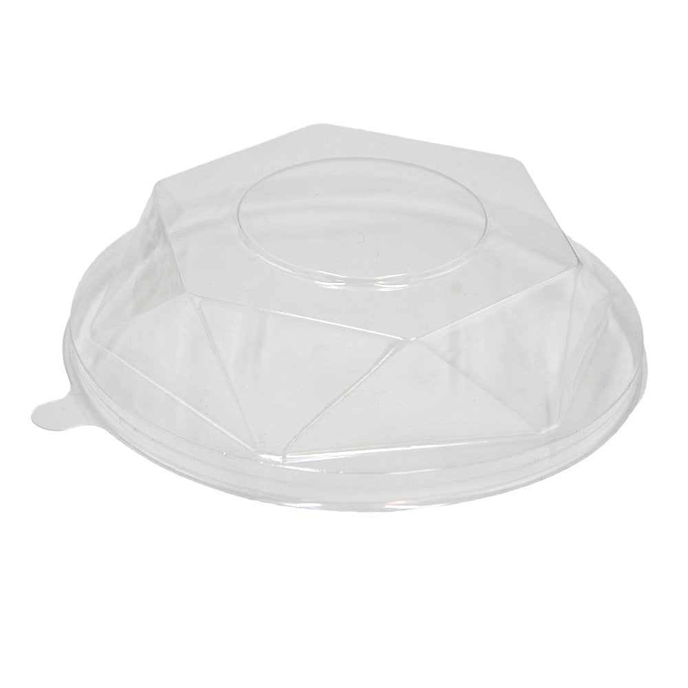 Black Round Bowl With Clear PET Lid - TEM IMPORTS™