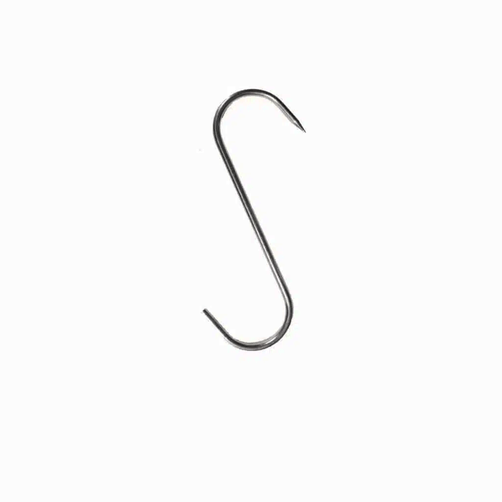 Butcher Hook Stainless Steel 'S' Shape - 6pcs/Pack - TEM IMPORTS™
