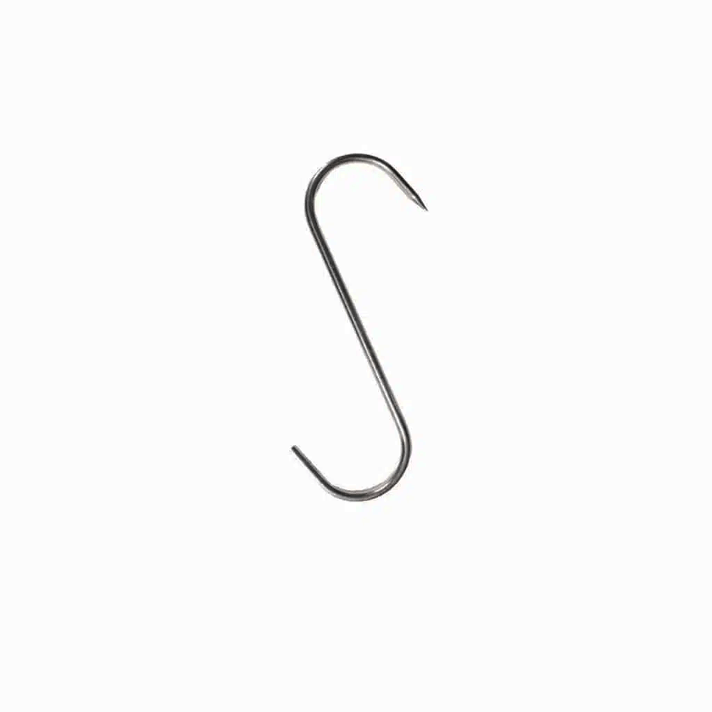 Butcher Hook Stainless Steel 'S' Shape - 6pcs/Pack - TEM IMPORTS™