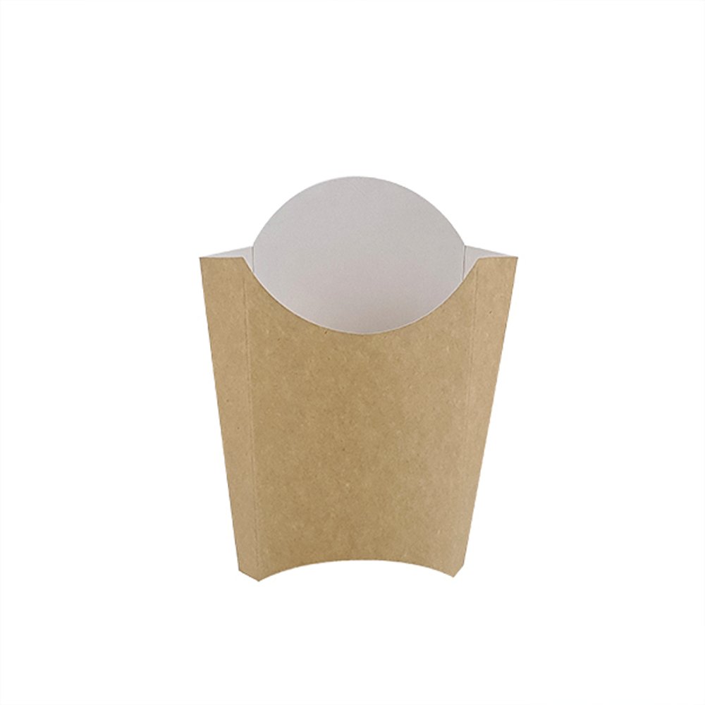 Cardboard Chip Scoop Kraft Large - TEM IMPORTS™