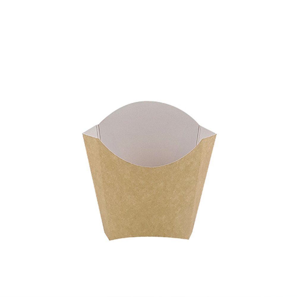 Cardboard Chip Scoop Kraft Medium - TEM IMPORTS™