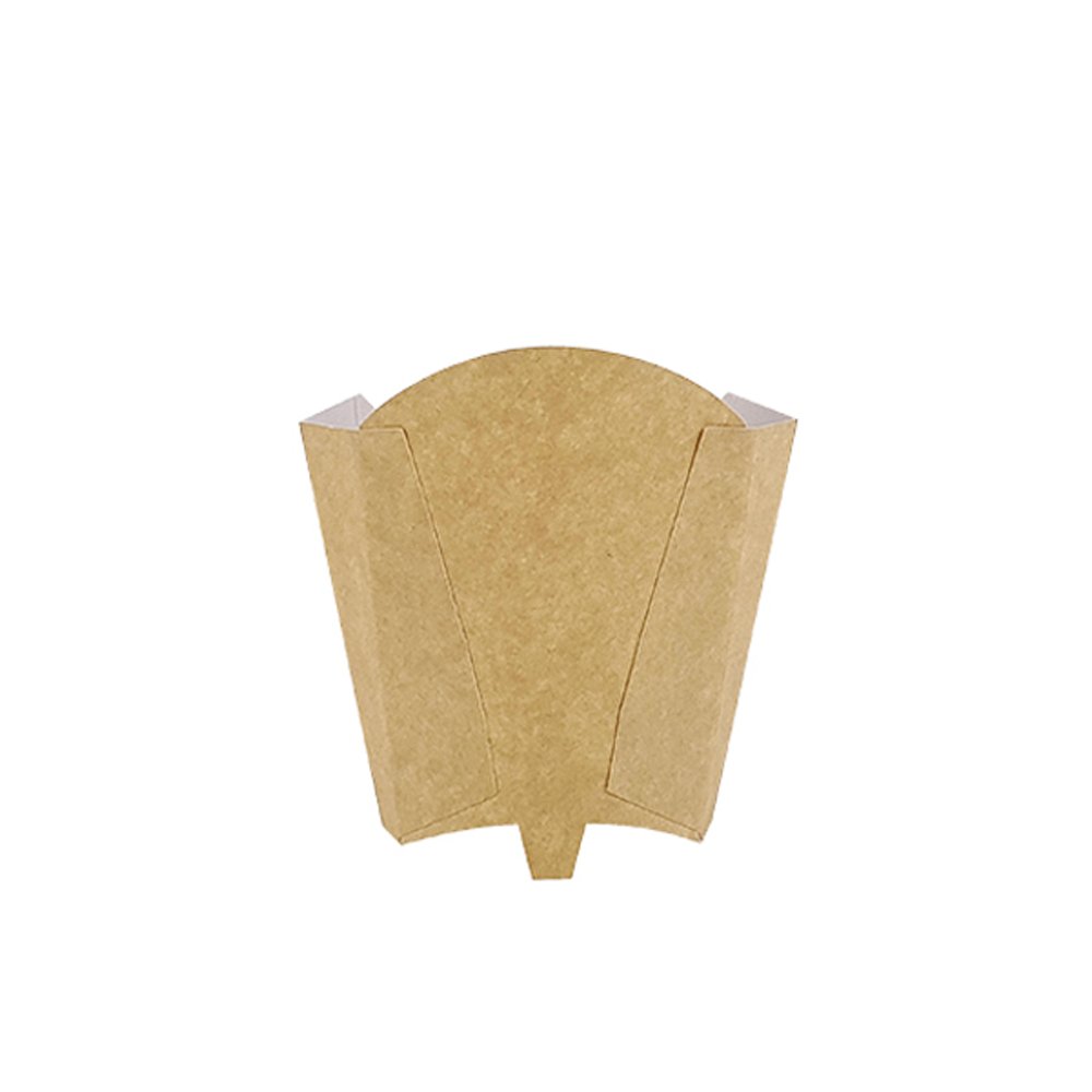 Cardboard Chip Scoop Kraft Medium - TEM IMPORTS™