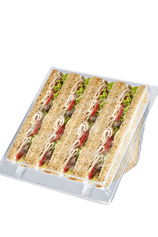 Castaway® Eco-Smart® Bettaseal® Sandwich Wedge – 4 Quarter (Carton 250) - TEM IMPORTS™