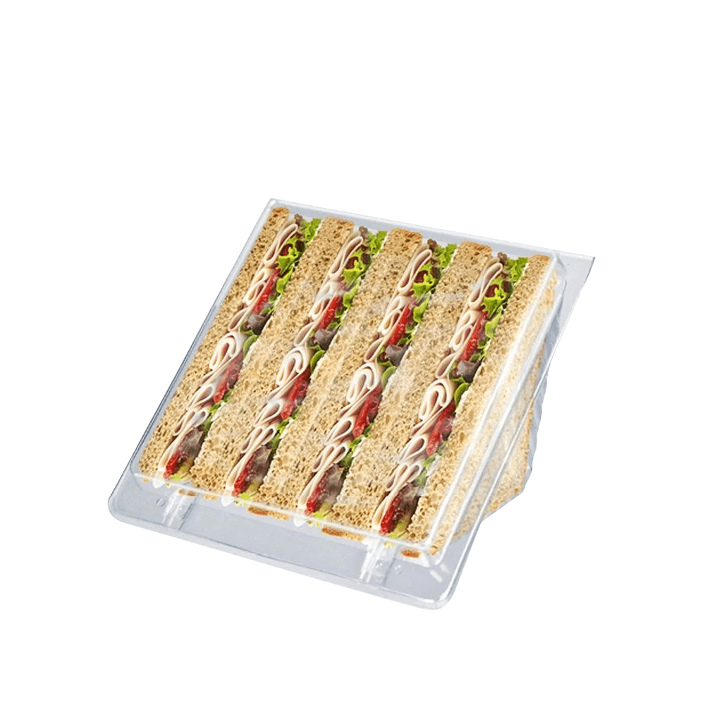 Castaway® Eco-Smart® Bettaseal® Sandwich Wedge – 4 Quarter (Carton 250) - TEM IMPORTS™