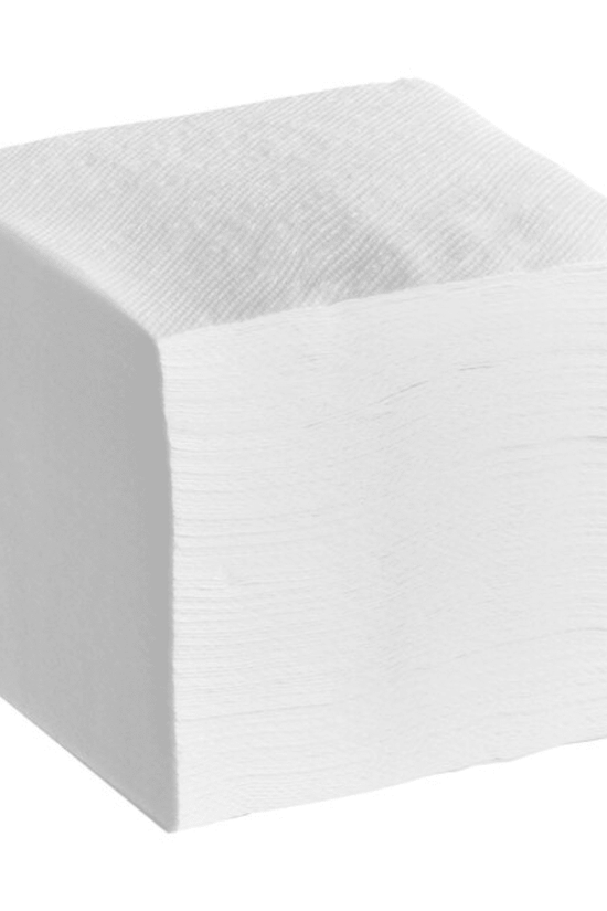 Castaway Quilted 2-Ply White Cocktail Napkins- 2000/CTN - TEM IMPORTS™