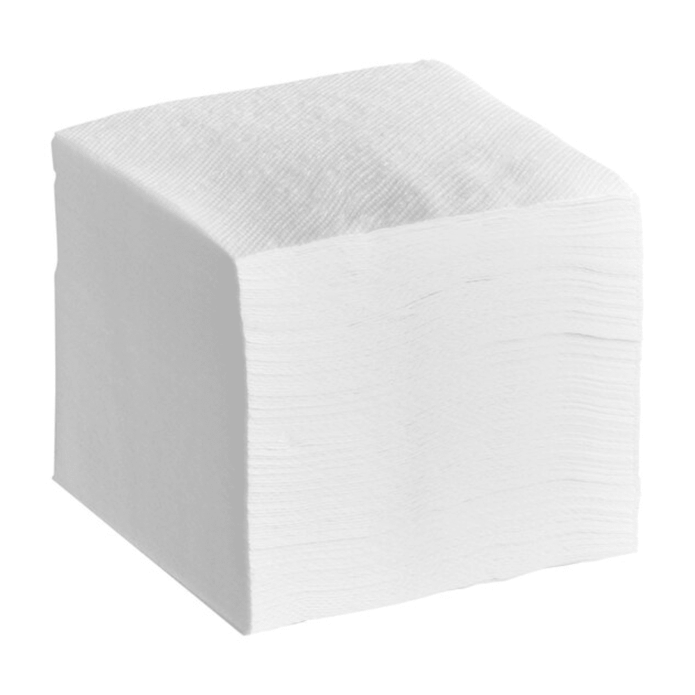Castaway Quilted 2-Ply White Cocktail Napkins- 2000/CTN - TEM IMPORTS™