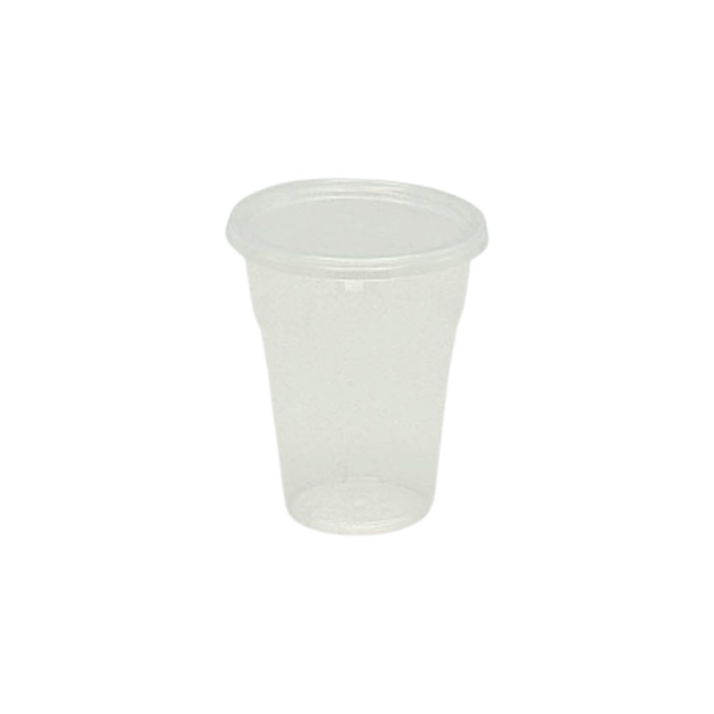 Clear (D/75mm) PP Round Flat Lid Cup - TEM IMPORTS™