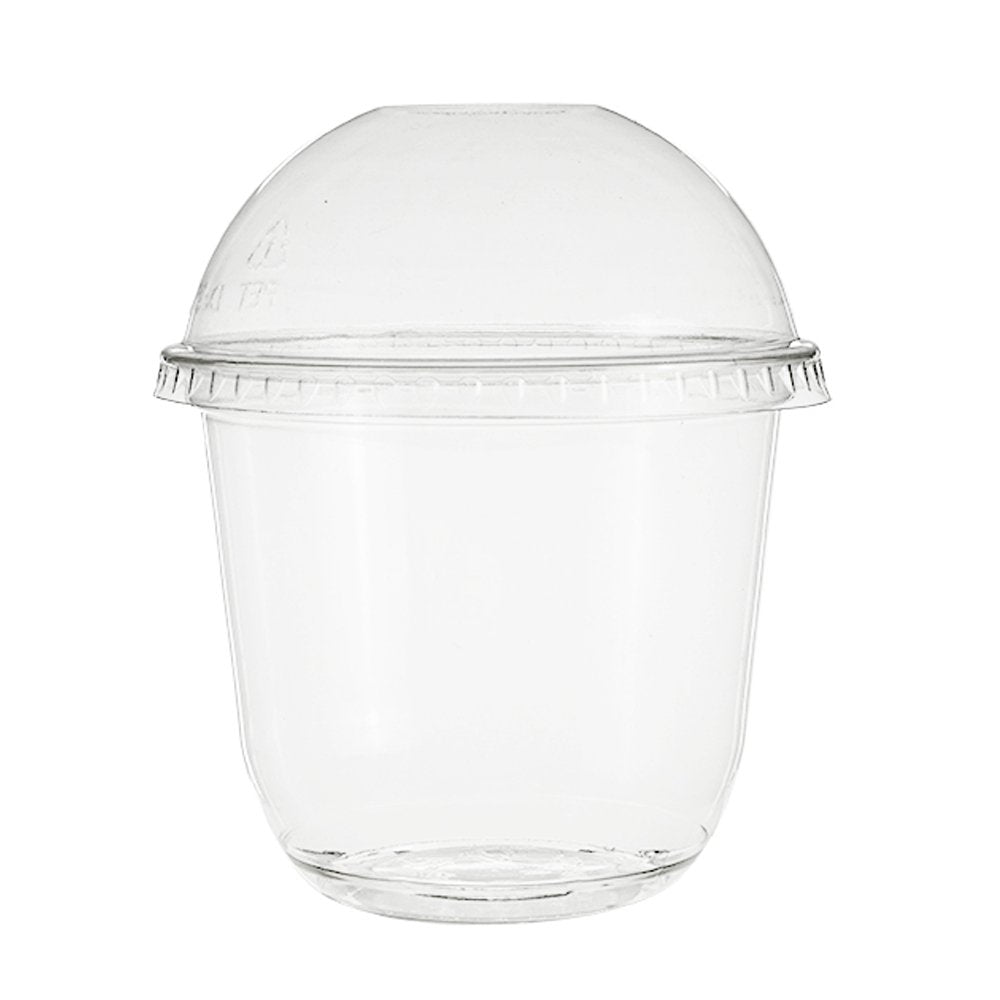 Clear PET (D/95mm) Dome Lid No Hole - TEM IMPORTS™