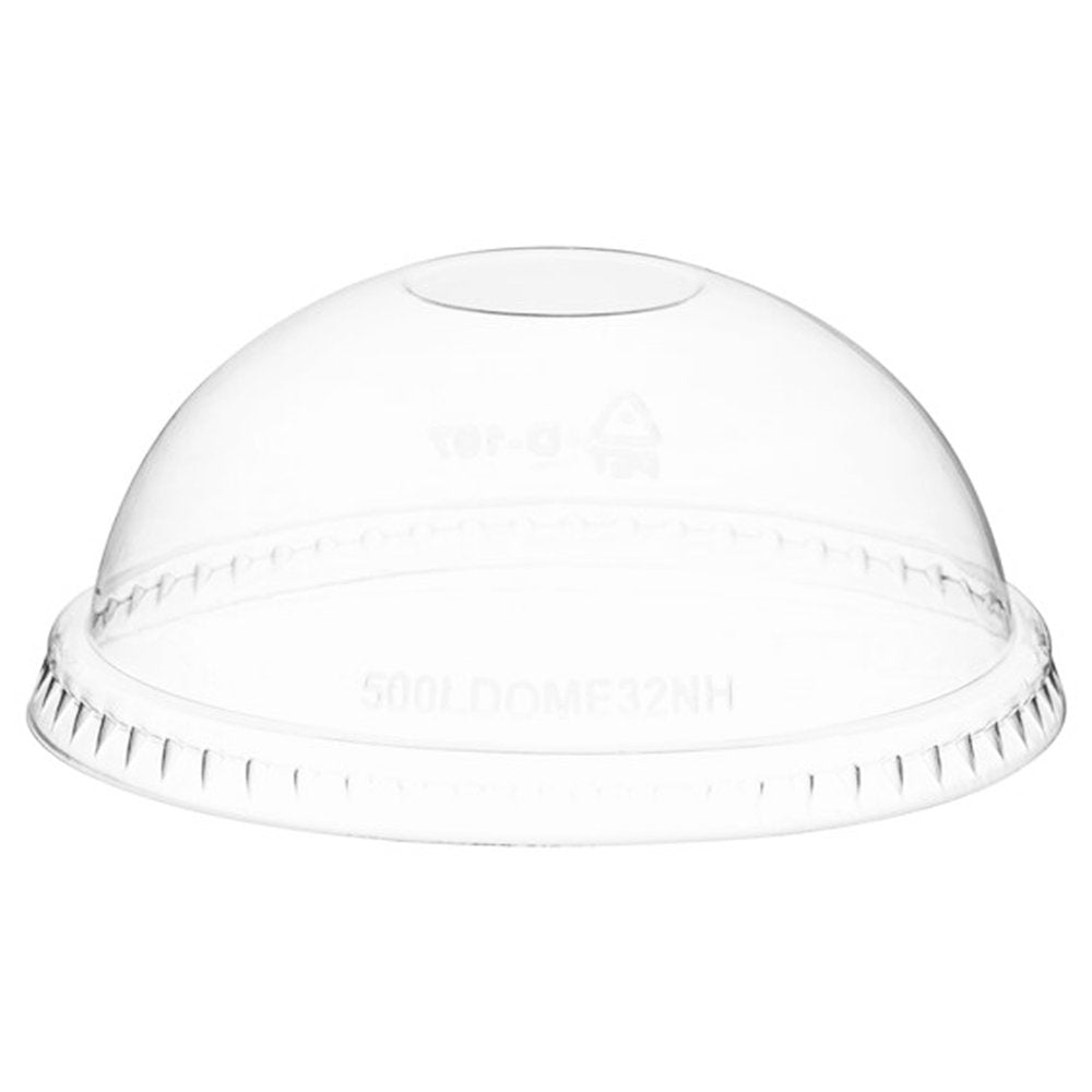 Clear PET (D/98mm) Dome Lid No Hole - TEM IMPORTS™