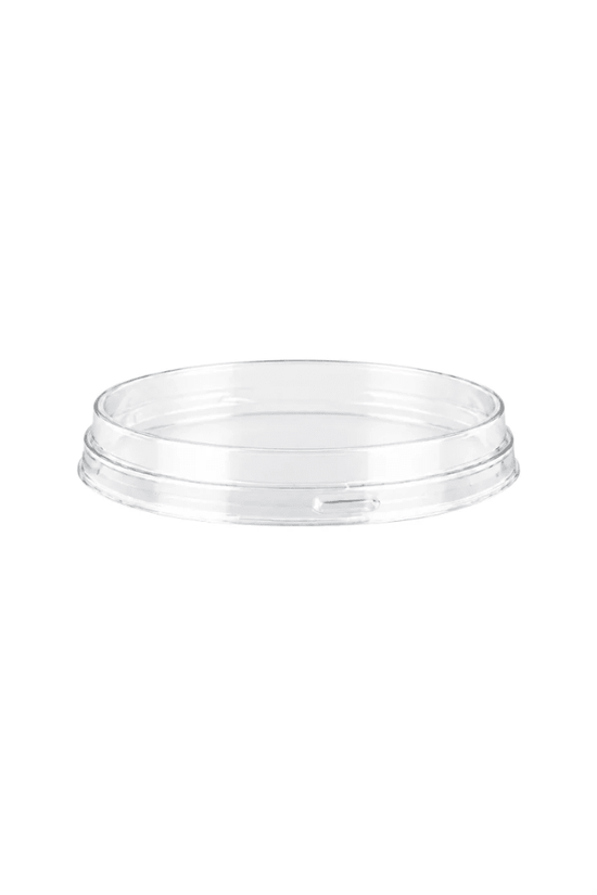 Clear PET Lid For 150mL Round – Black & Gold Series - TEM IMPORTS™