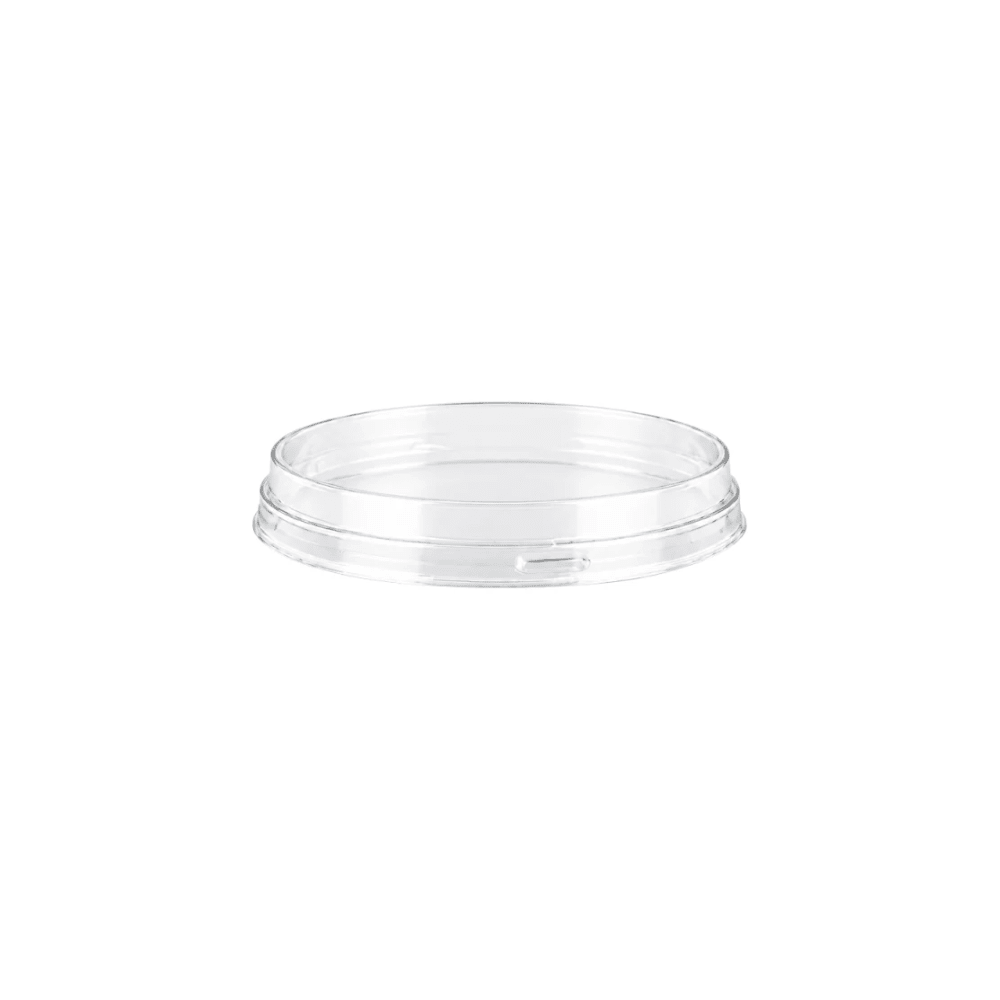 Clear PET Lid For 150mL Round – Black & Gold Series - TEM IMPORTS™