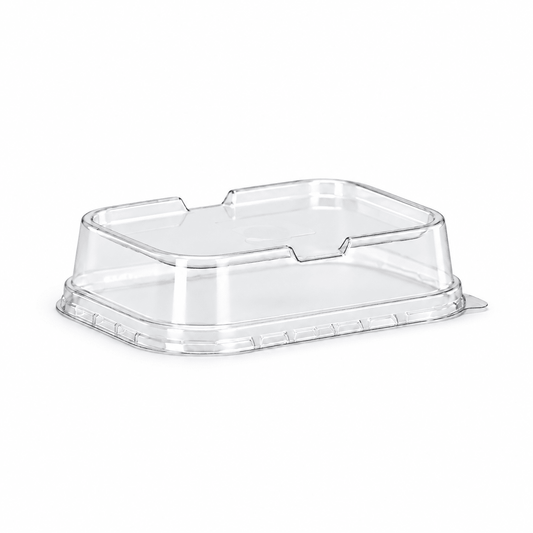Clear PET Lid For 170mL Rectangular – Black & Gold Series - TEM IMPORTS™