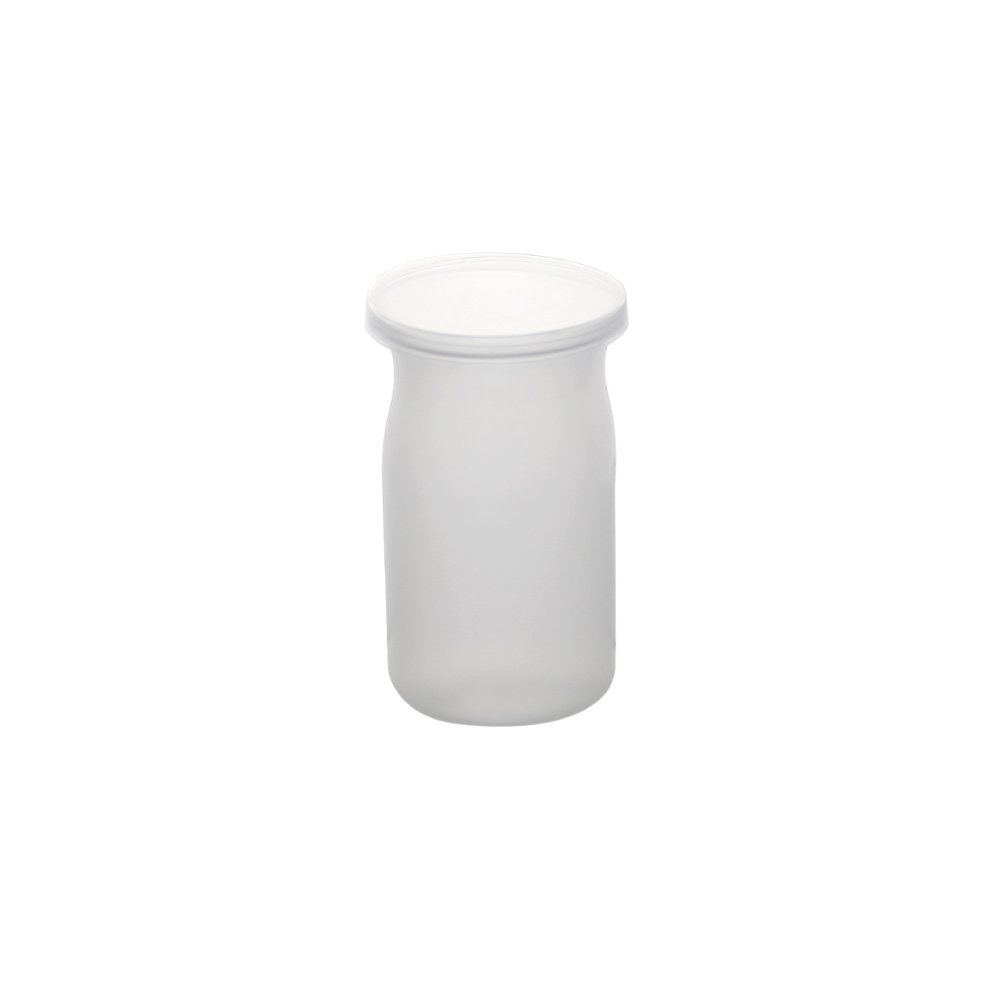 Clear PET Lid To Suit 120mL & 150mL Matt PP Milk Bottle - TEM IMPORTS™