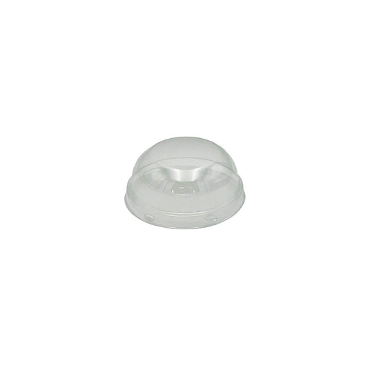 Clear PET Lid To Suit 120mL Round Rib Cup - TEM IMPORTS™