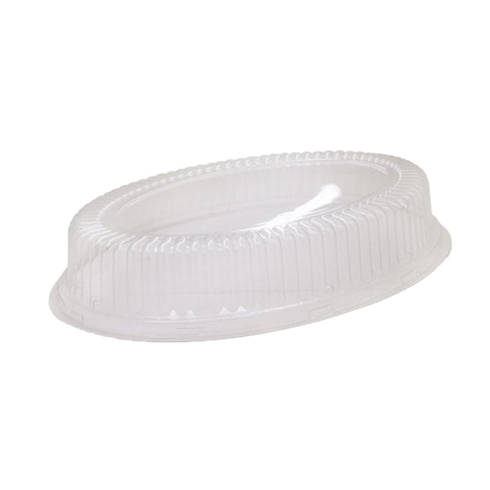 Clear PET Plastic Oval Platter Dome Lid To Suit 16 Inch - TEM IMPORTS™