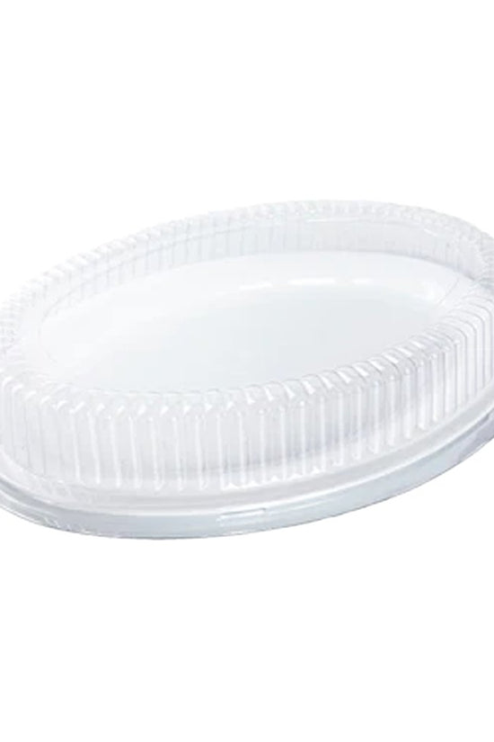 Clear PET Plastic Oval Platter Dome Lid To Suit 16 Inch - TEM IMPORTS™