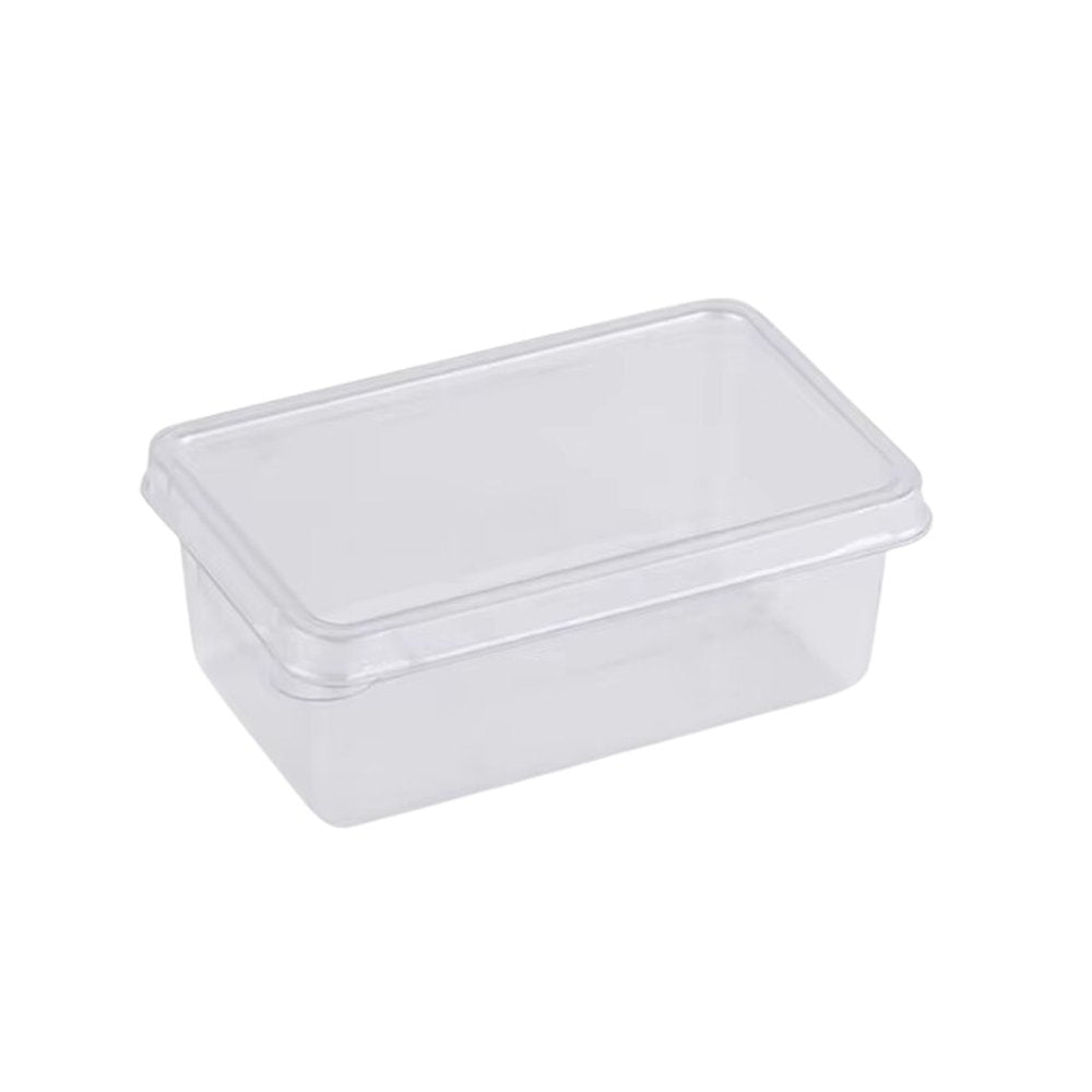 Clear PET Plastic Rectangular Cake Container With Lid - Small - TEM IMPORTS™