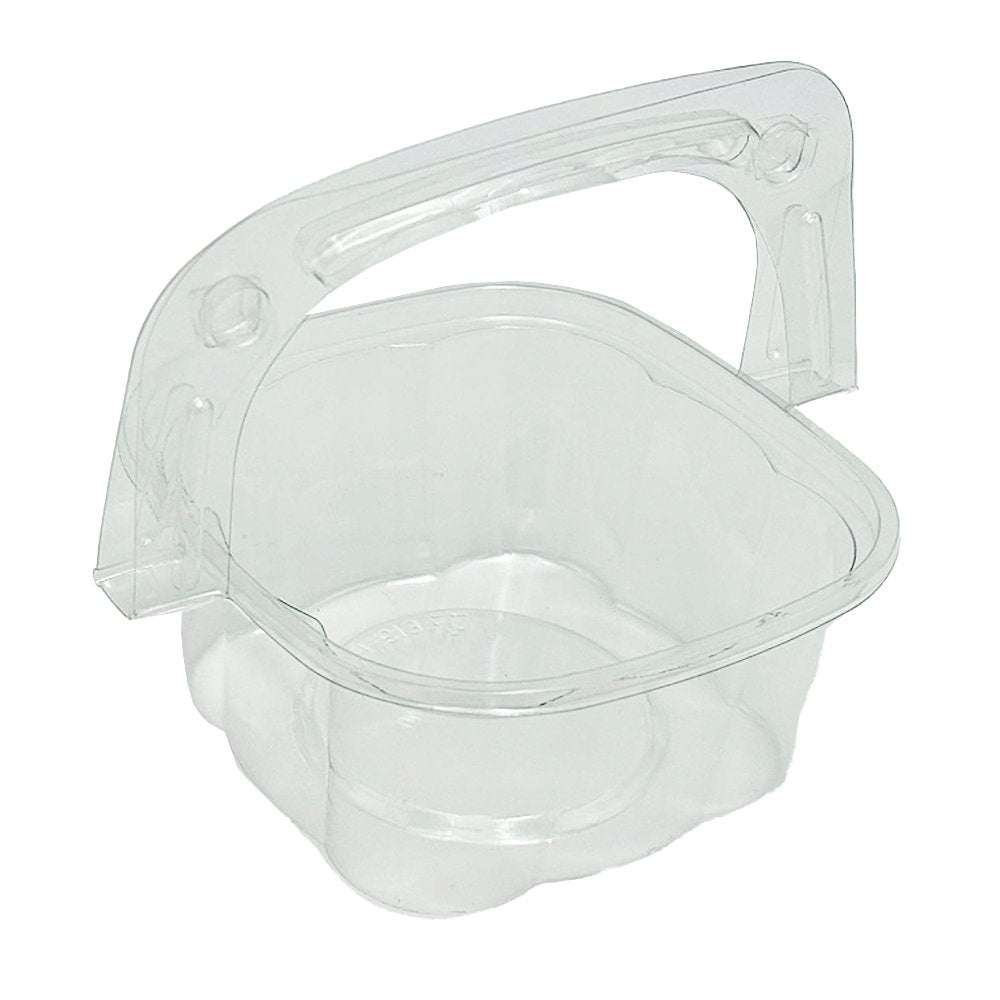 Clear PET Plastic Small Cake Container With Lid - TEM IMPORTS™