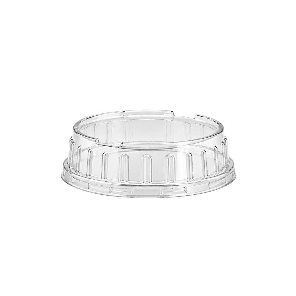 Clear PET Raised Ribbed Lid For 150mL – Black & Gold Series - TEM IMPORTS™