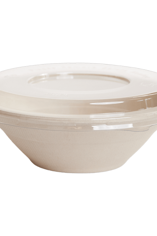 Clear PET To Suit Sugarcane Bioway™ Bowl - 400pcs/CTN - TEM IMPORTS™