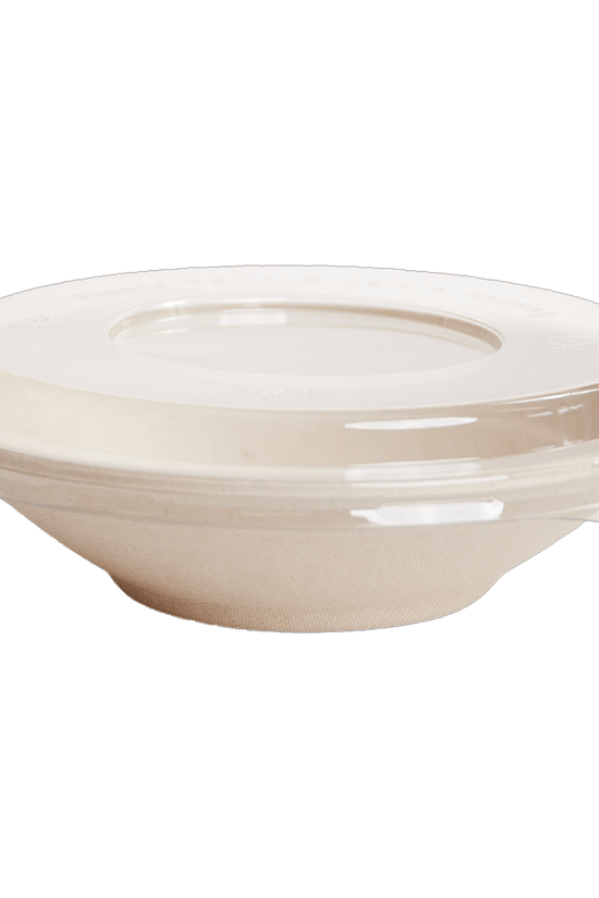 Clear PET To Suit Sugarcane Bioway™ Bowl - 400pcs/CTN - TEM IMPORTS™