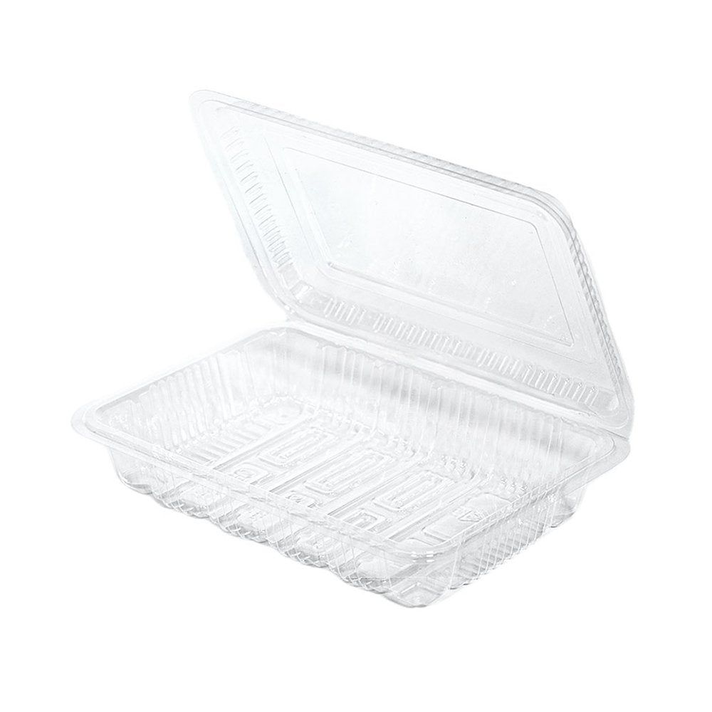 Clear Plastic 4 Rolls Sushi Hinged Lid Container - TEM IMPORTS™