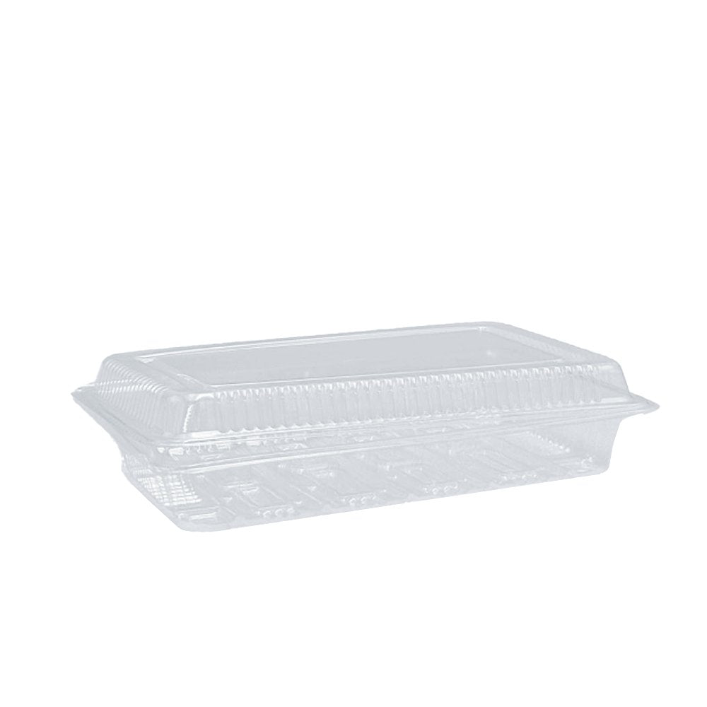 Clear Plastic 6 Rolls Sushi Hinged Lid Container - TEM IMPORTS™