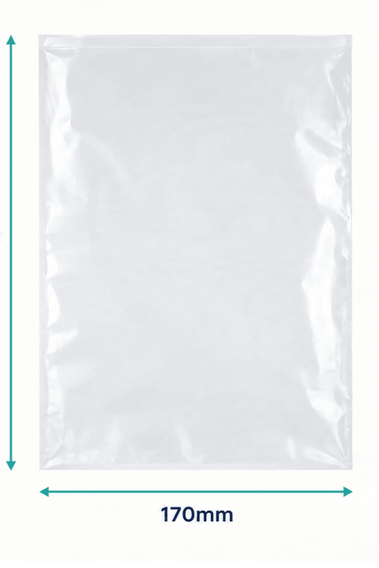 Clear Polypropylene Bag - 230mm x 170mm (Pack of 250) - TEM IMPORTS™