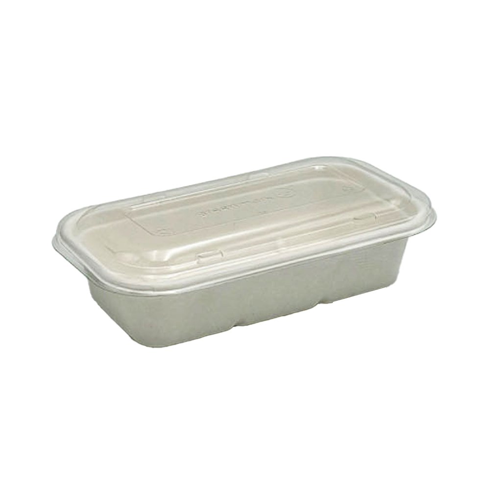 Clear Rectangular Clear PET Lid Suits 700/900mL Trays - TEM IMPORTS™