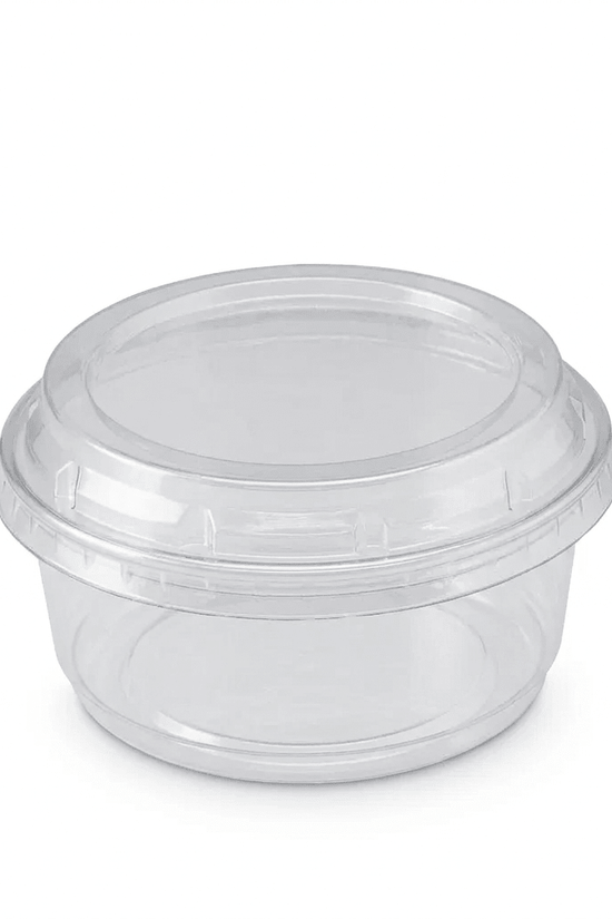Clear RPET Raise Flat Lid for Deli Container (Carton of 500) - TEM IMPORTS™